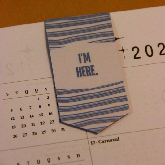 Bullegenda Diária 2026- Azul & Branca