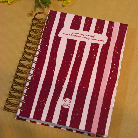 Bullegenda Semanal 2026- Bordô & Rosa