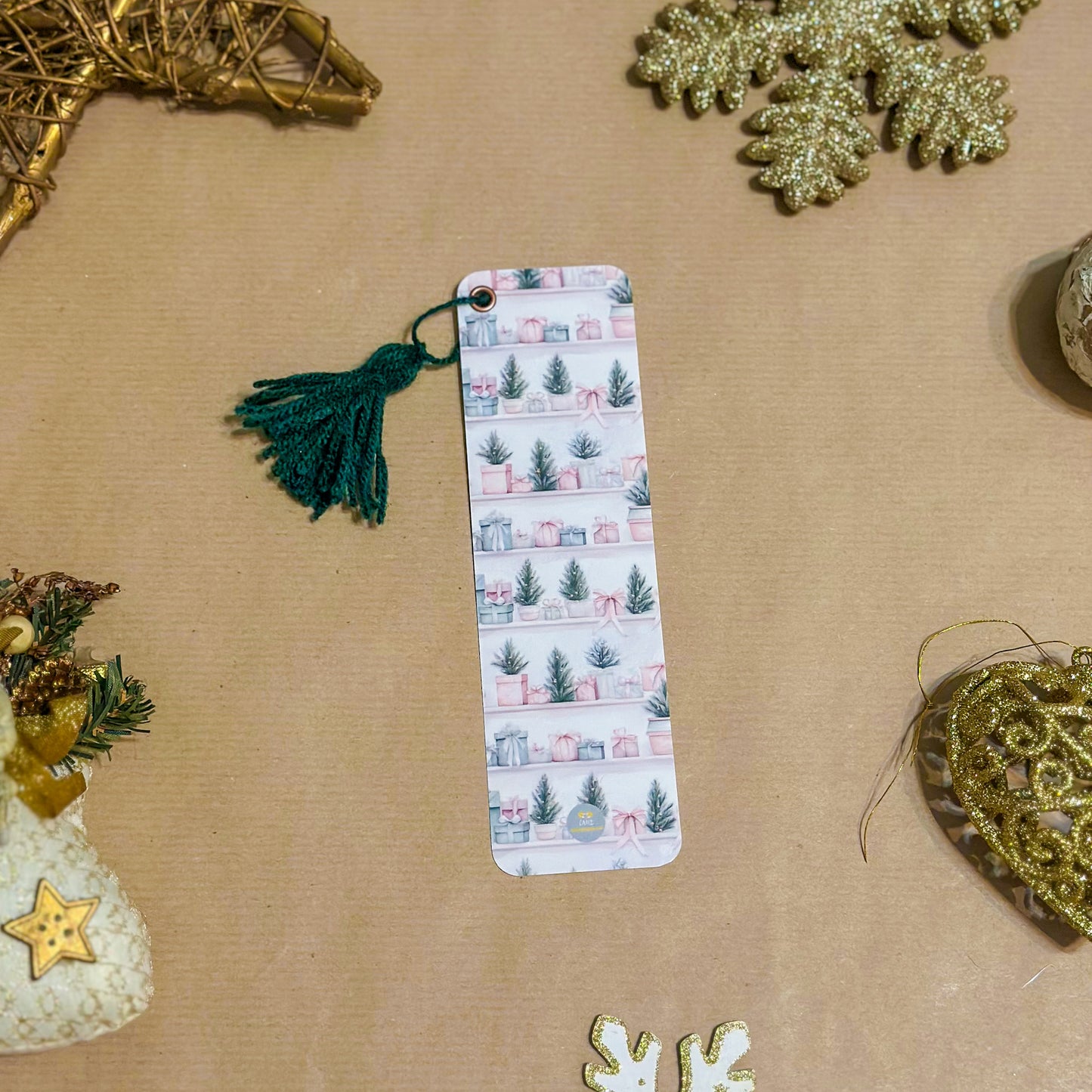 Especial Natal- Marcador de Livro com Pendente