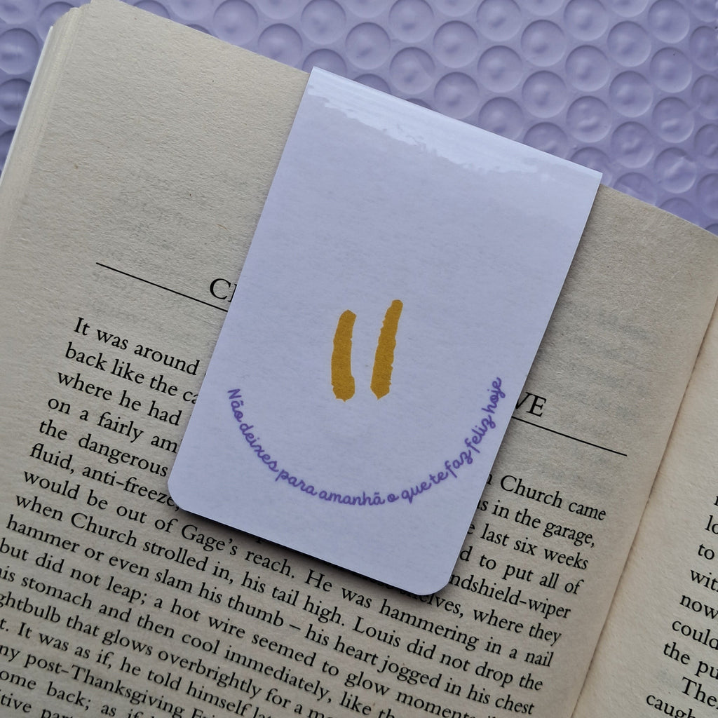 Marcador de Livro Magnético Céu