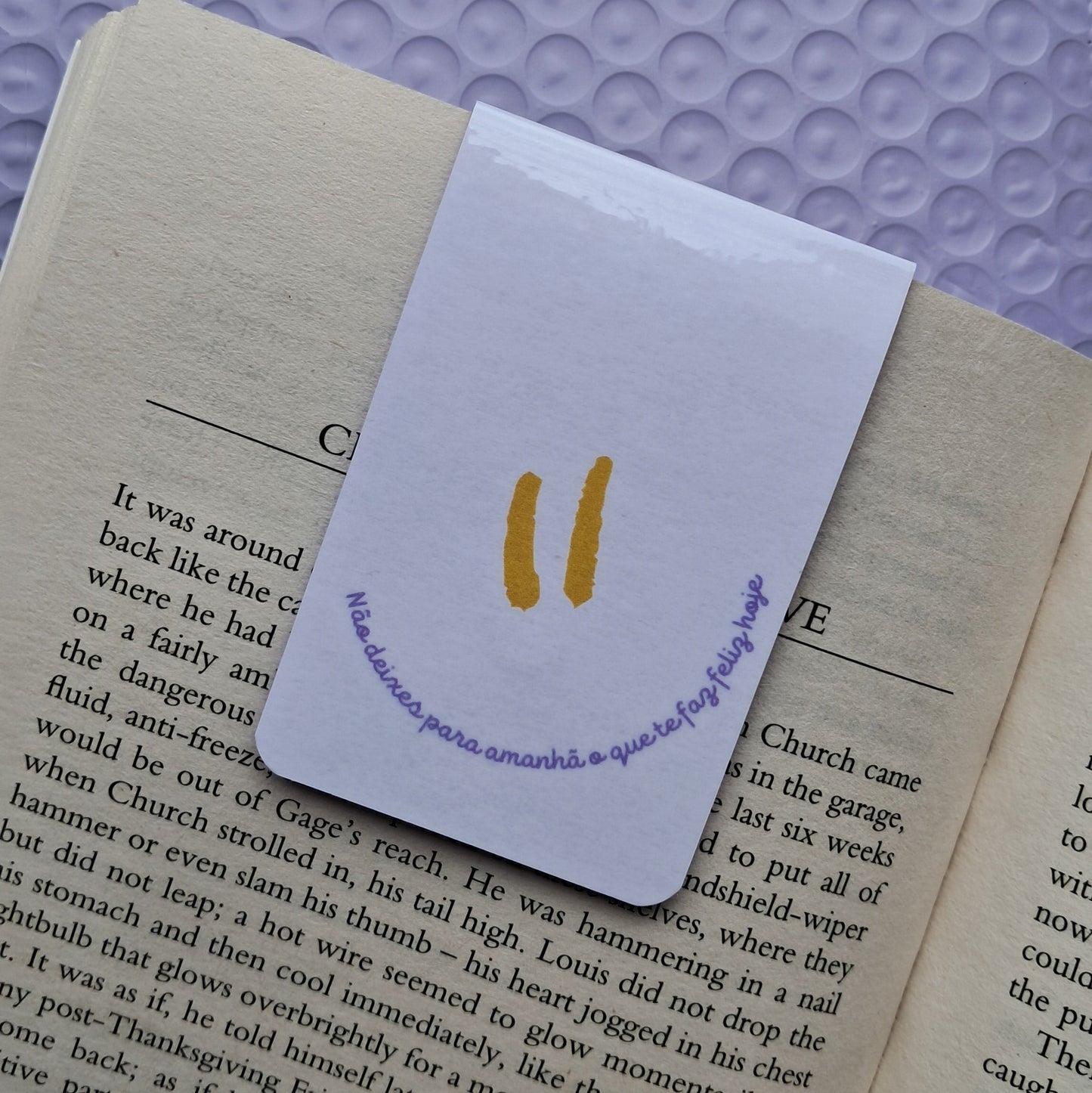 Marcador de Livro Magnético