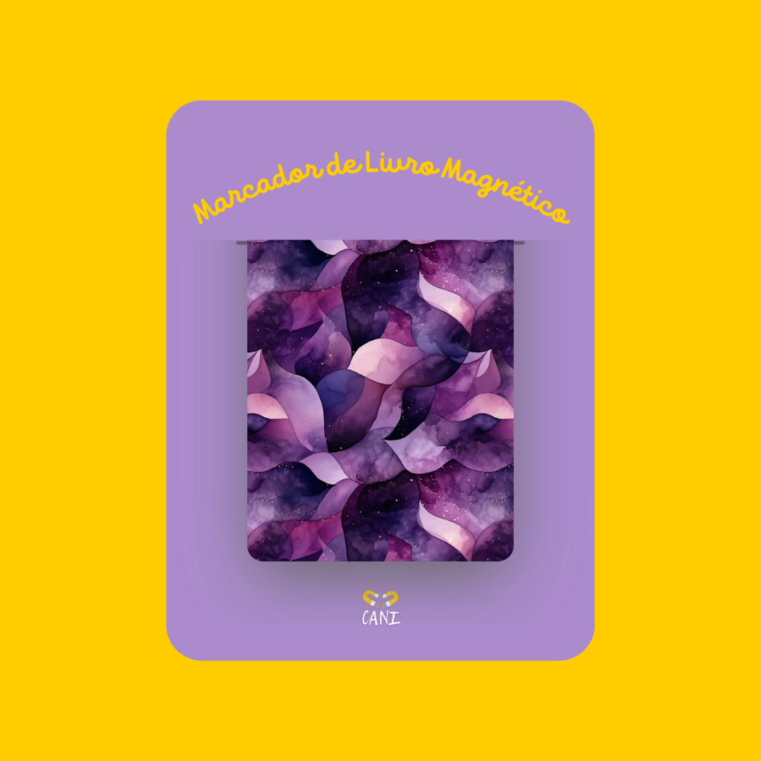 Marcador de Livro Magnético Céu