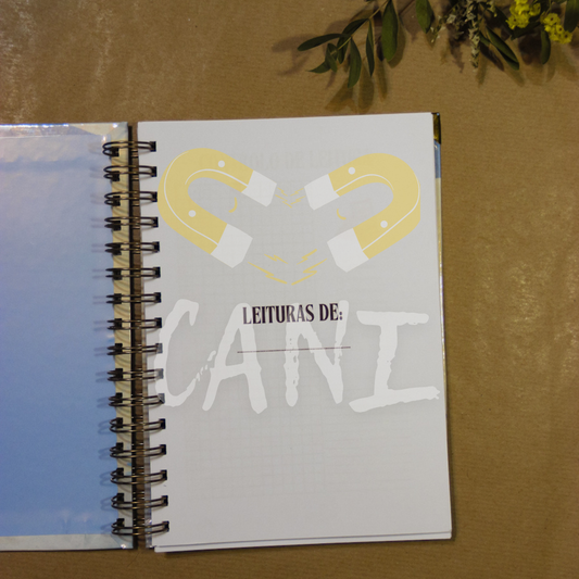 Diário de Leitura - Capa Personalizada
