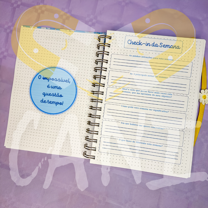 Bullegenda Semanal (não datada) - Azul