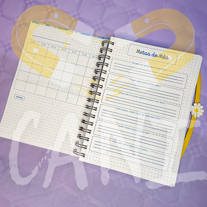 Bullegenda Semanal (não datada) - Azul