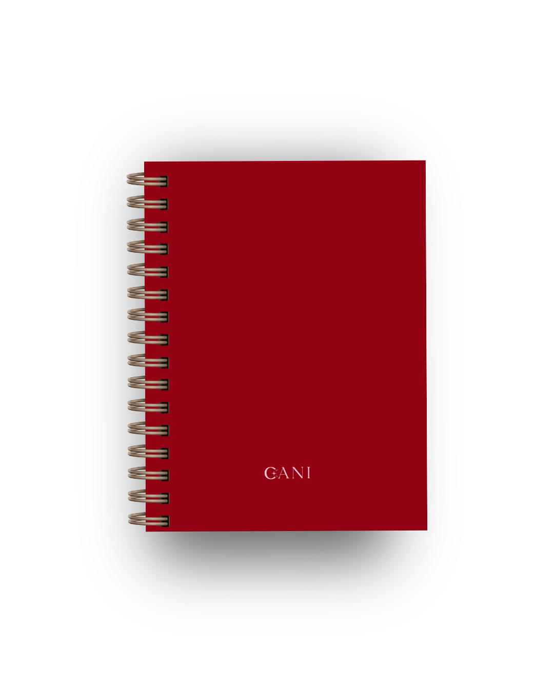Caderno Clean Bordô e Rosa