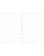 Caderno Clean Cinzento