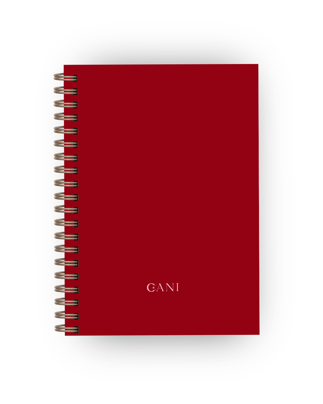 Caderno Clean Bordô e Rosa