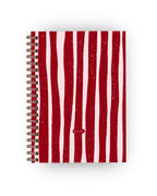 Caderno Ziggy Bordô e Rosa