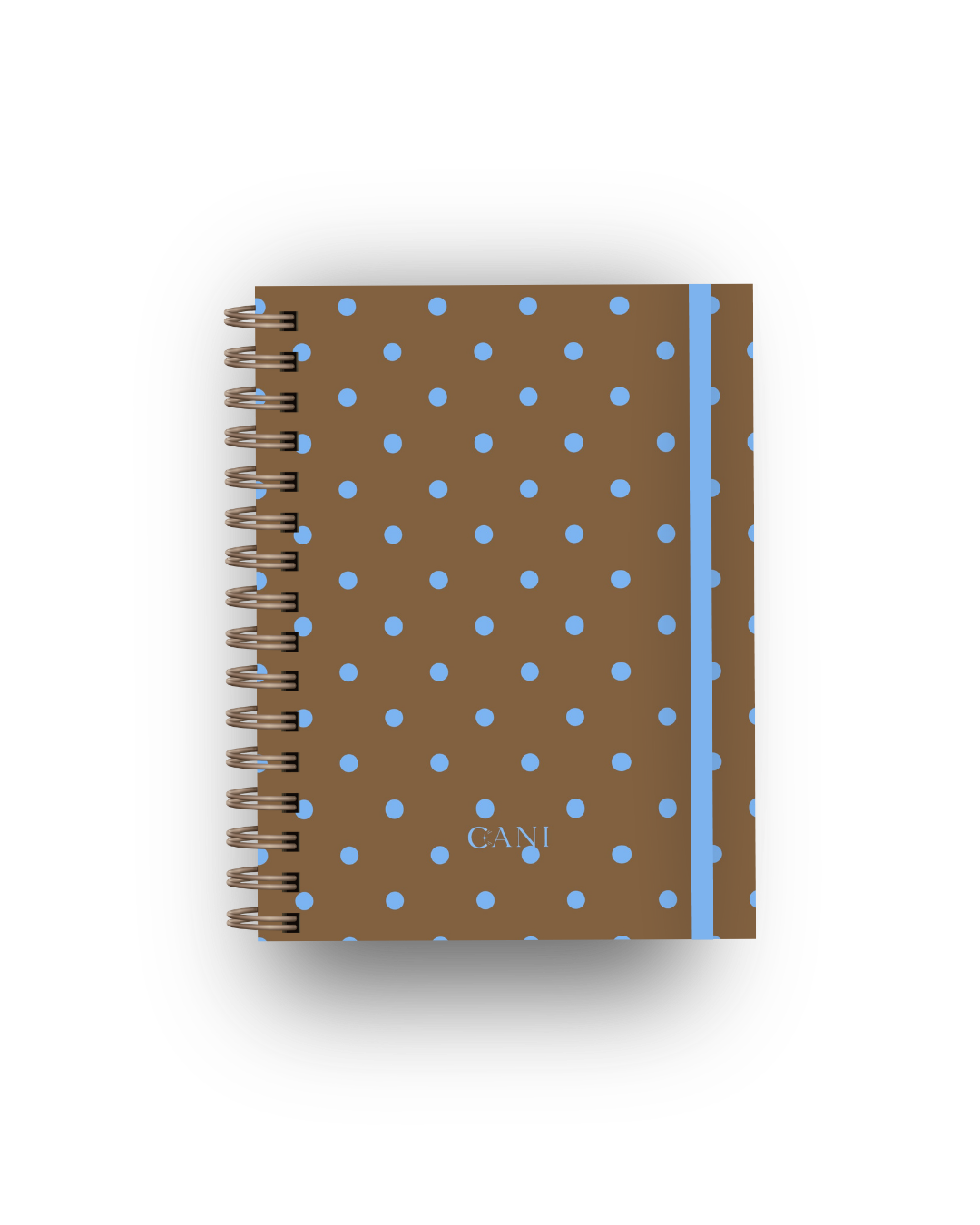 Bullegenda 26/27 - Dotty Castanho e Azul