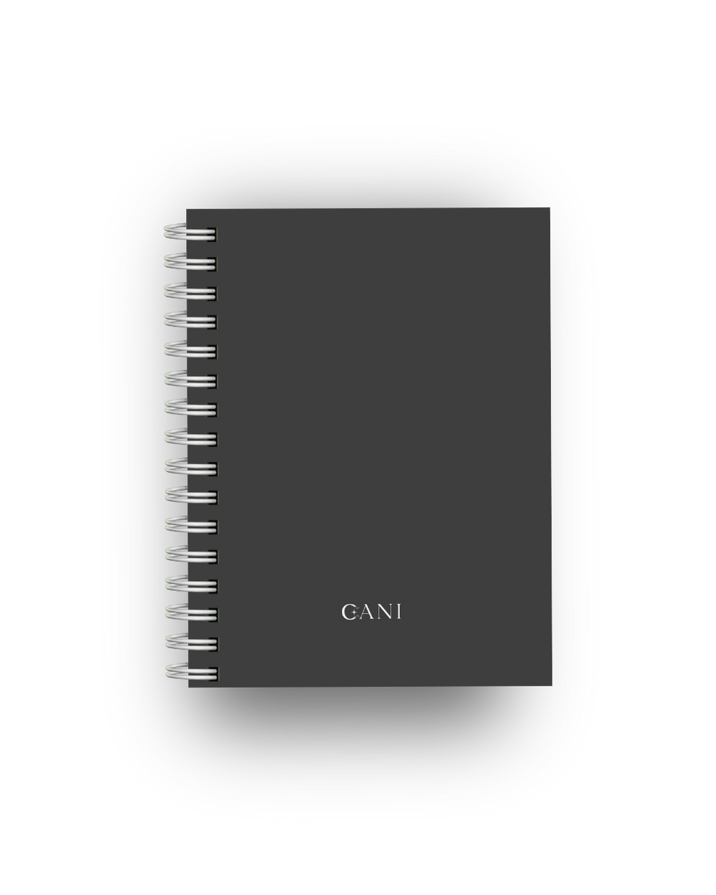 Caderno Clean Cinzento