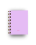 Caderno Clean Lilás e Rosa