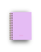 Caderno Clean Lilás e Rosa