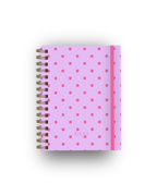 Bullegenda 26/27 - Dotty Lilás e Rosa