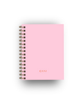 Caderno Clean Rosa e Laranja