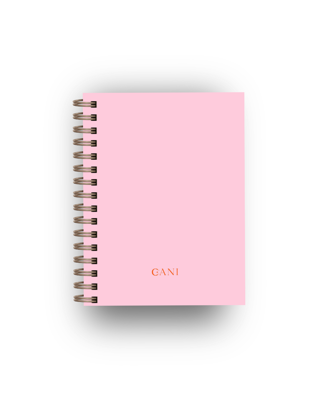 Caderno Clean Rosa e Laranja
