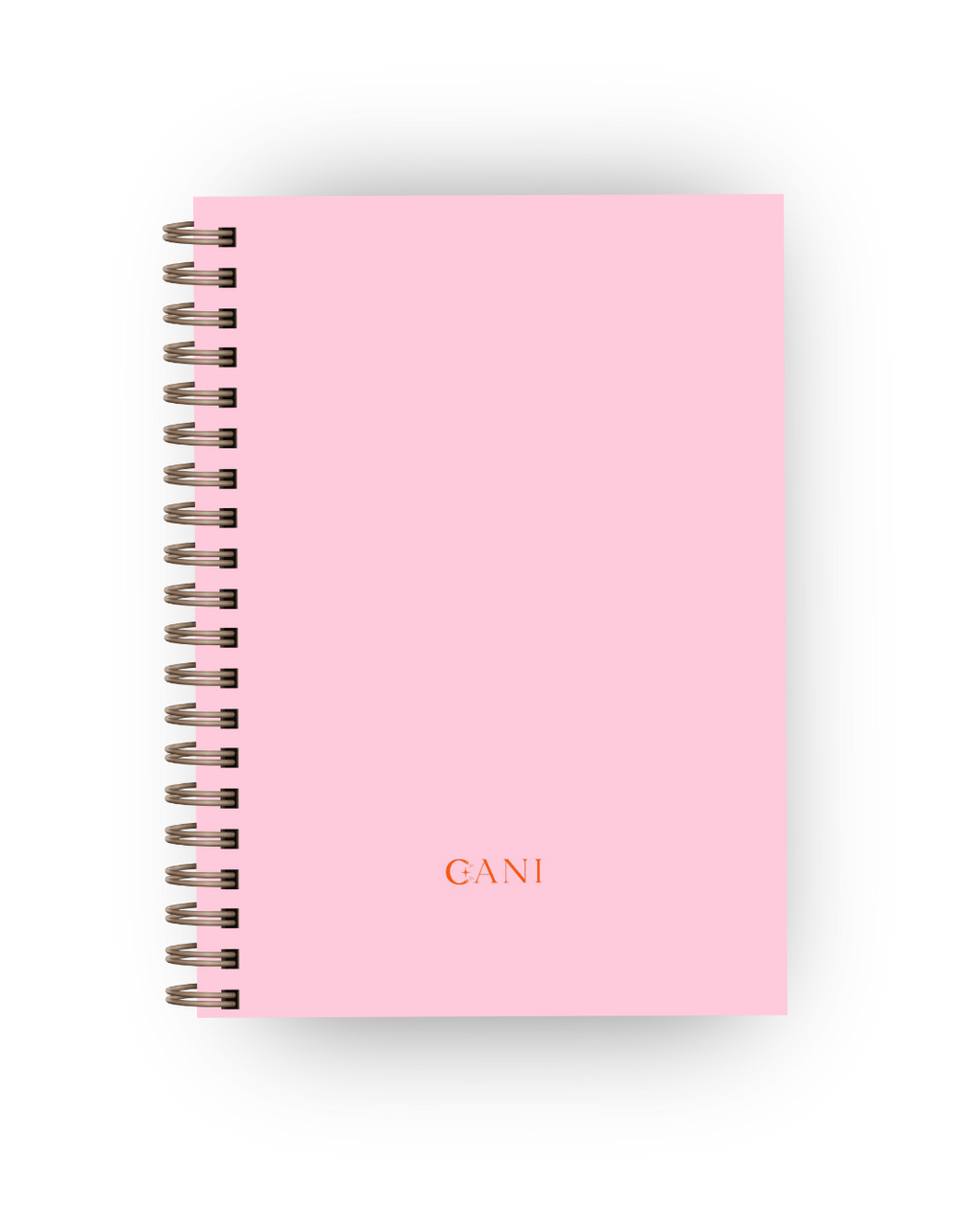 Caderno Clean Rosa e Laranja