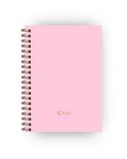 Caderno Clean Rosa e Laranja