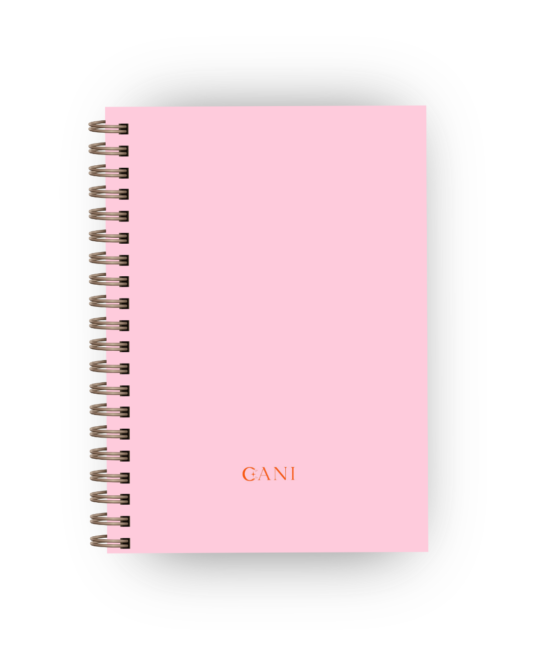 Caderno Clean Rosa e Laranja