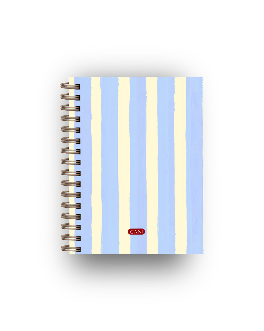Caderno Ziggy Azul e Branco