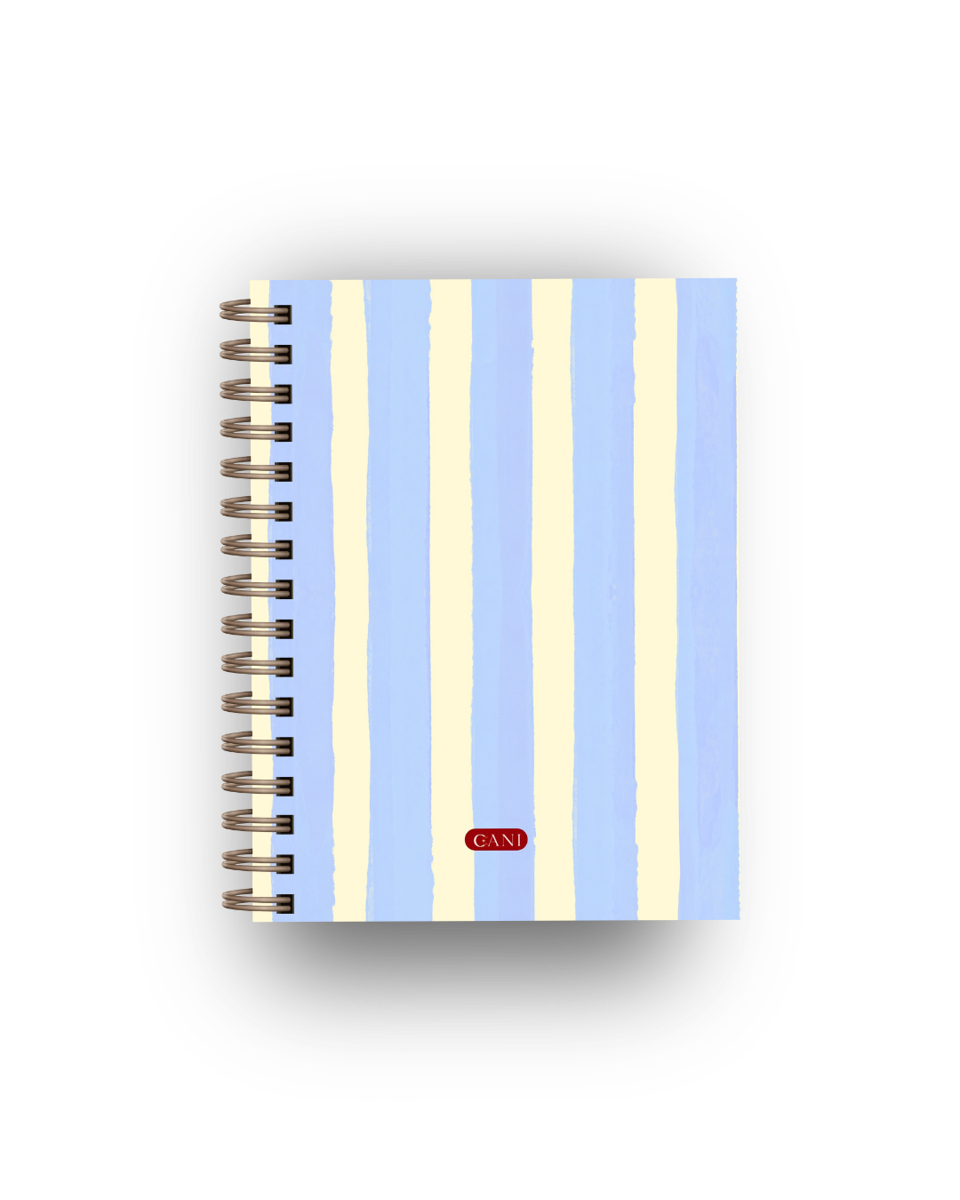 Caderno Ziggy Azul e Branco