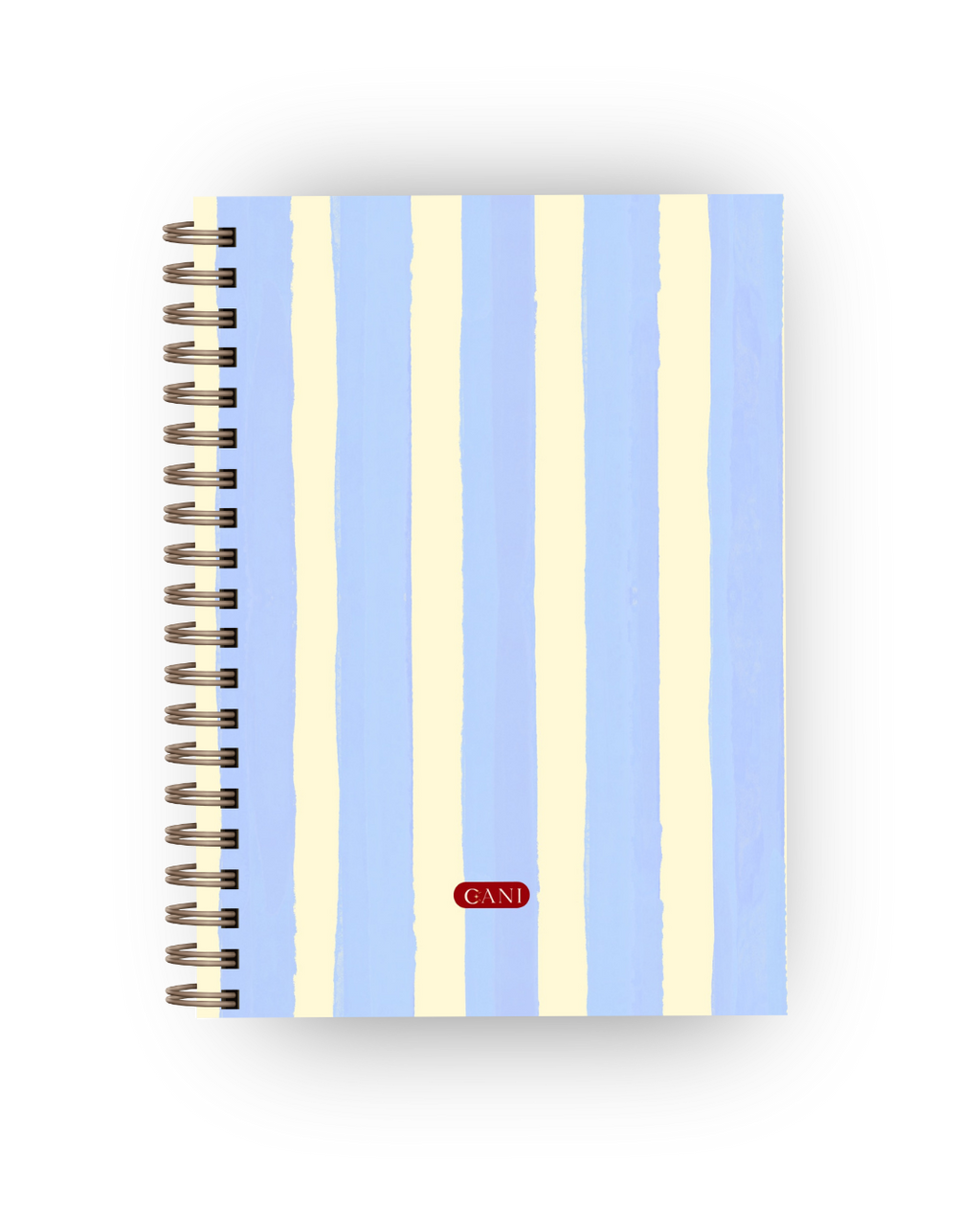 Caderno Ziggy Azul e Branco
