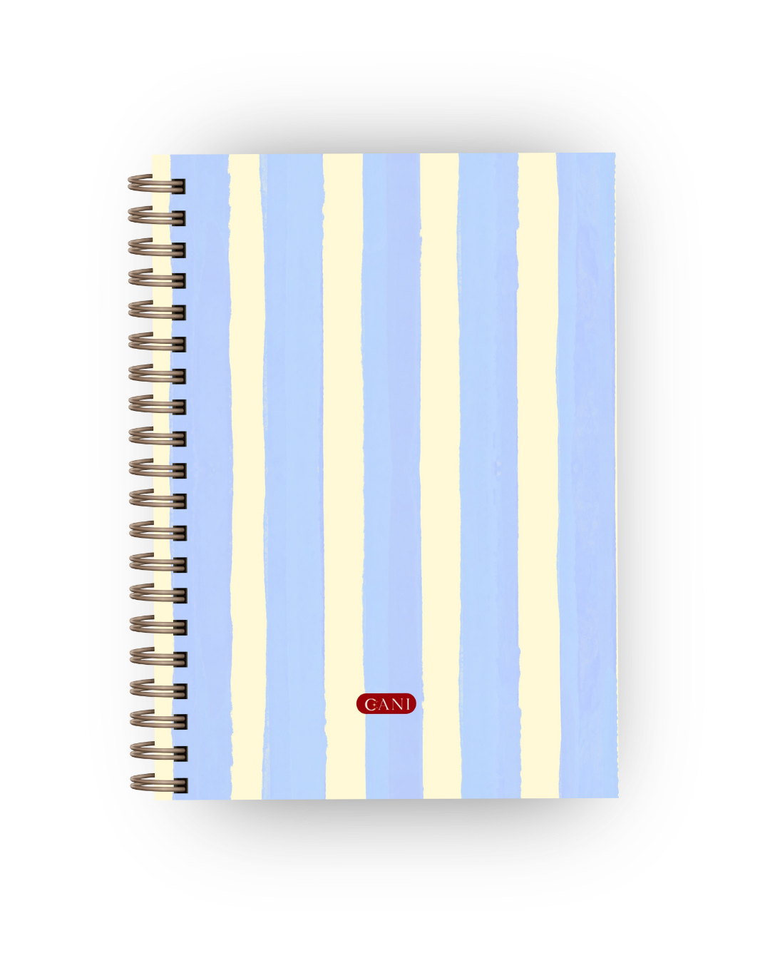 Caderno Ziggy Azul e Branco