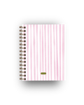 Caderno Ziggy Rosa e Branco