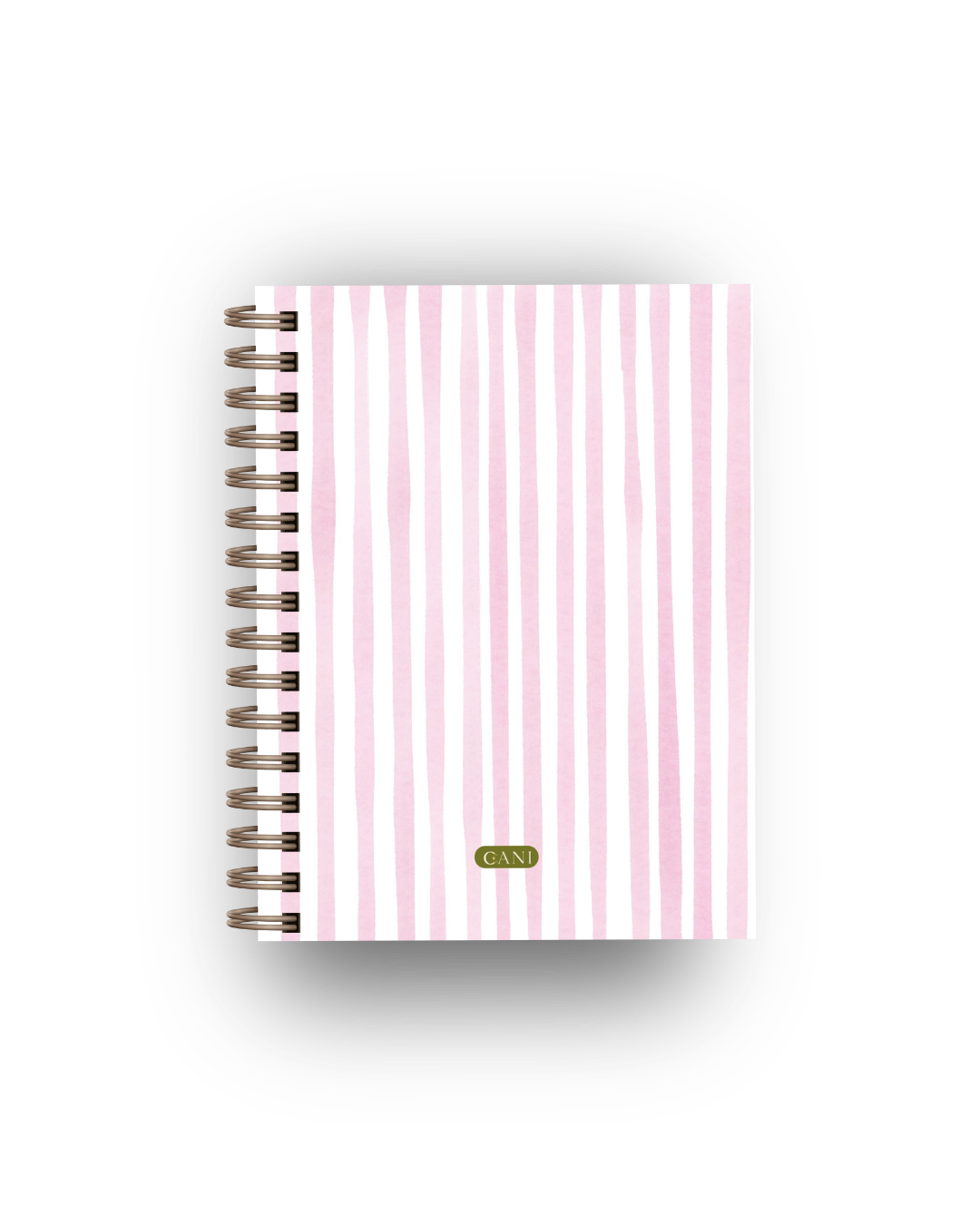 Caderno Ziggy Rosa e Branco