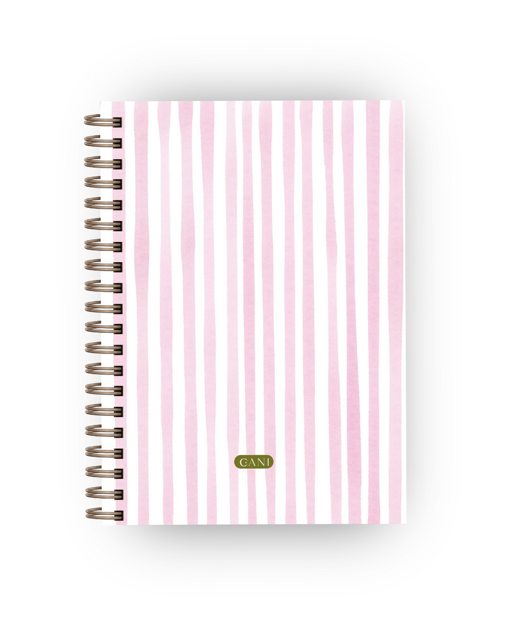 Caderno Ziggy Rosa e Branco