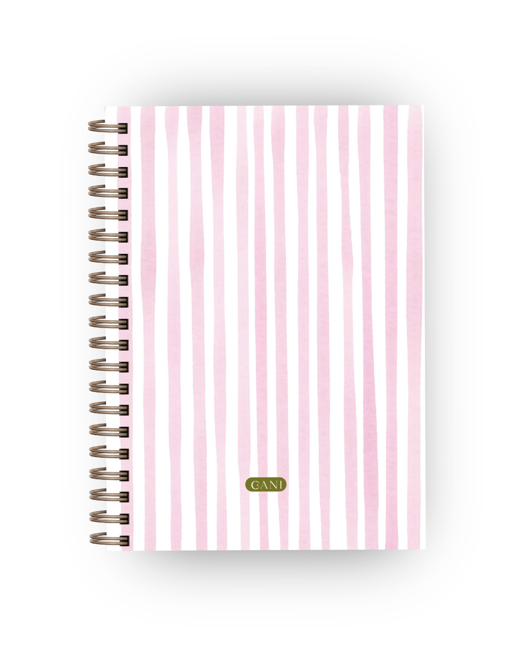 Caderno Ziggy Rosa e Branco