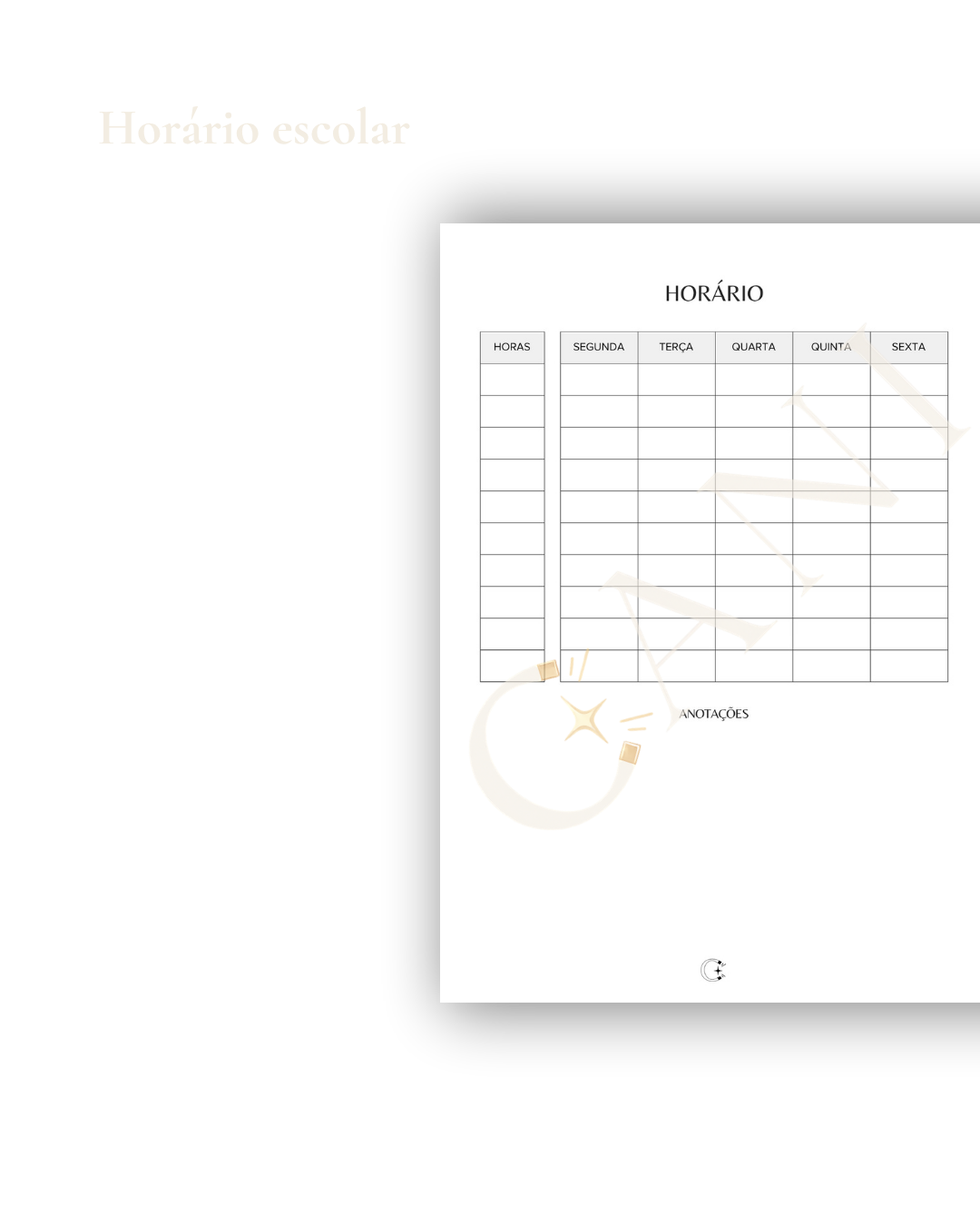 Caderno Clean Cinzento