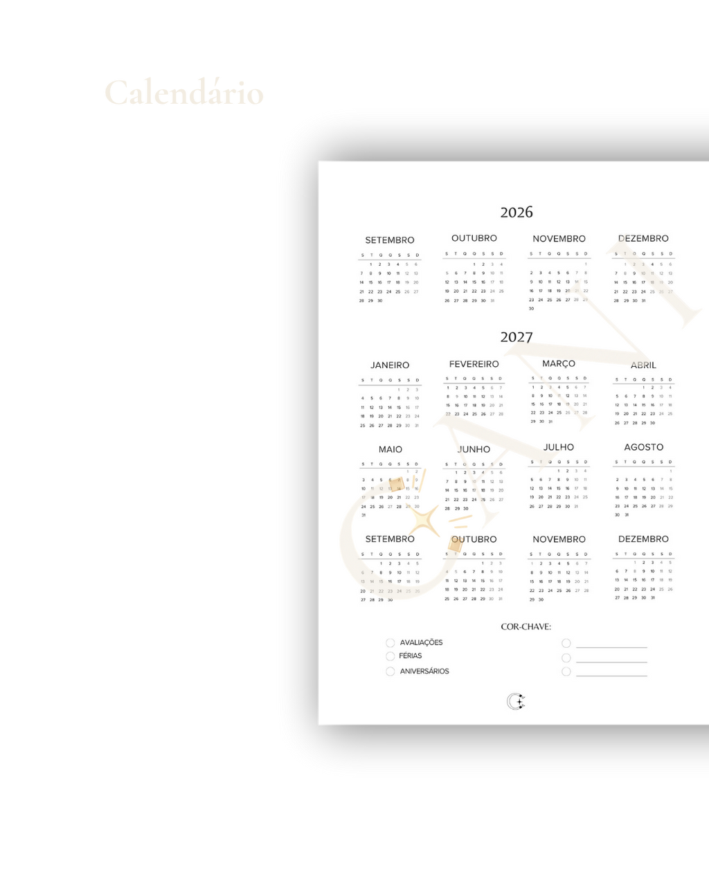 Caderno Clean Cinzento