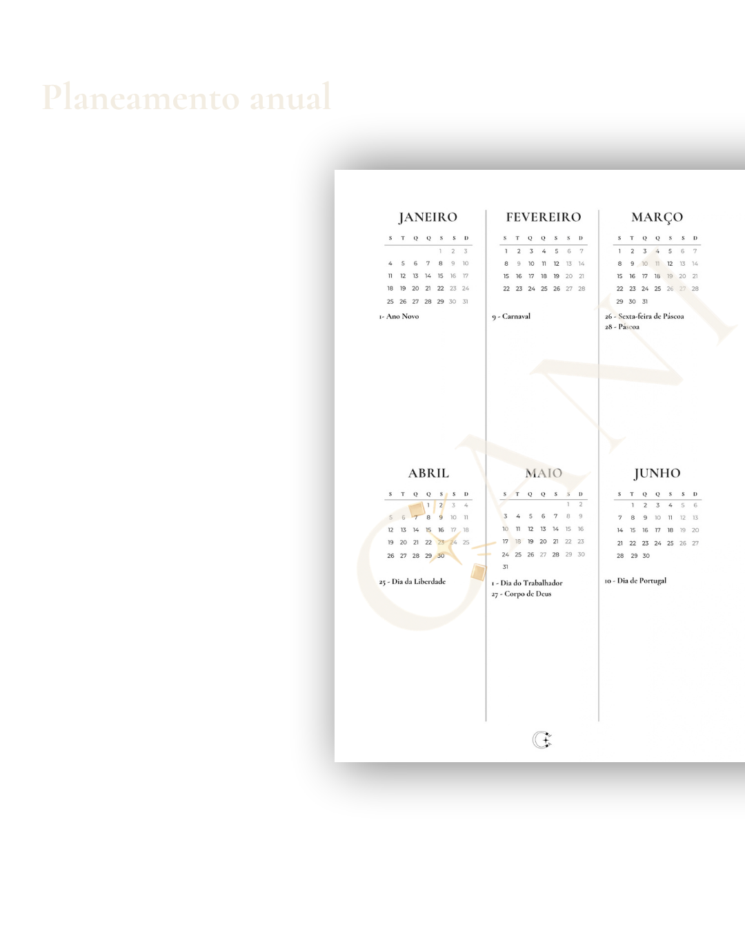 Bullegenda 2027- Bloom Azul