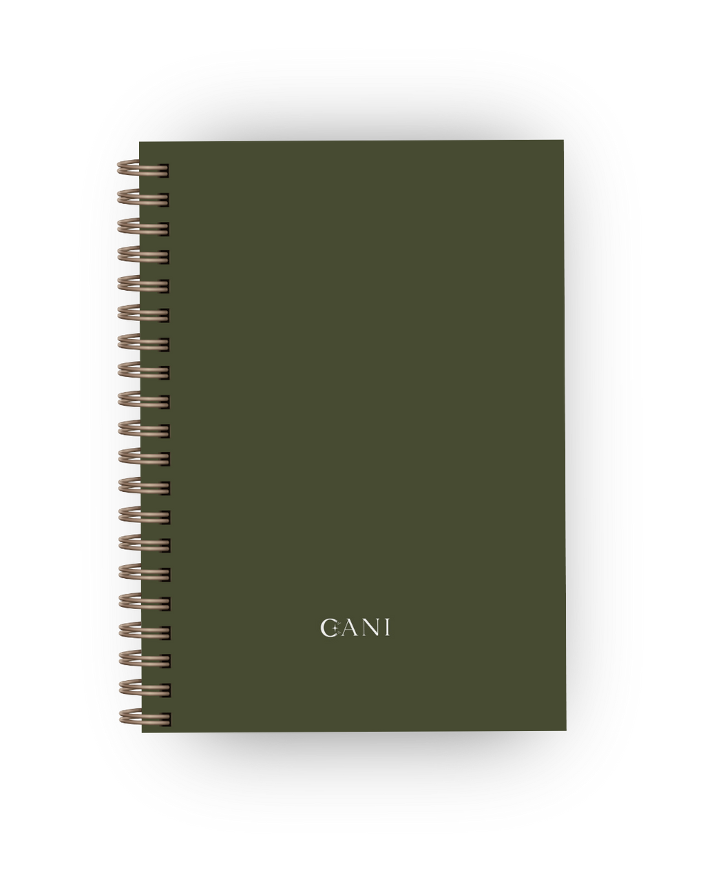Caderno Clean Verde