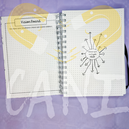 Bullegenda Semanal (não datada) - Azul