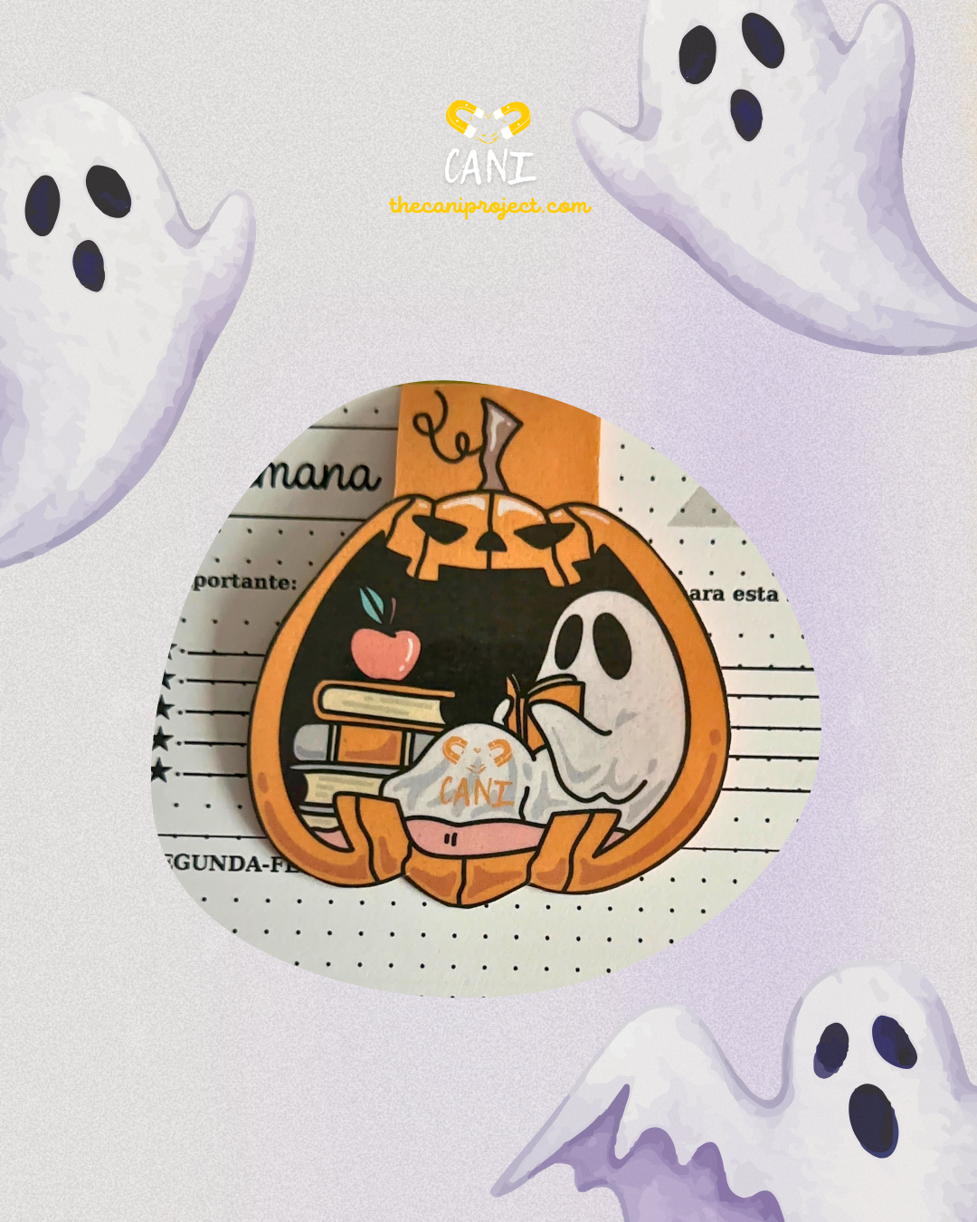 Especial Halloween-Marcadores de Livro