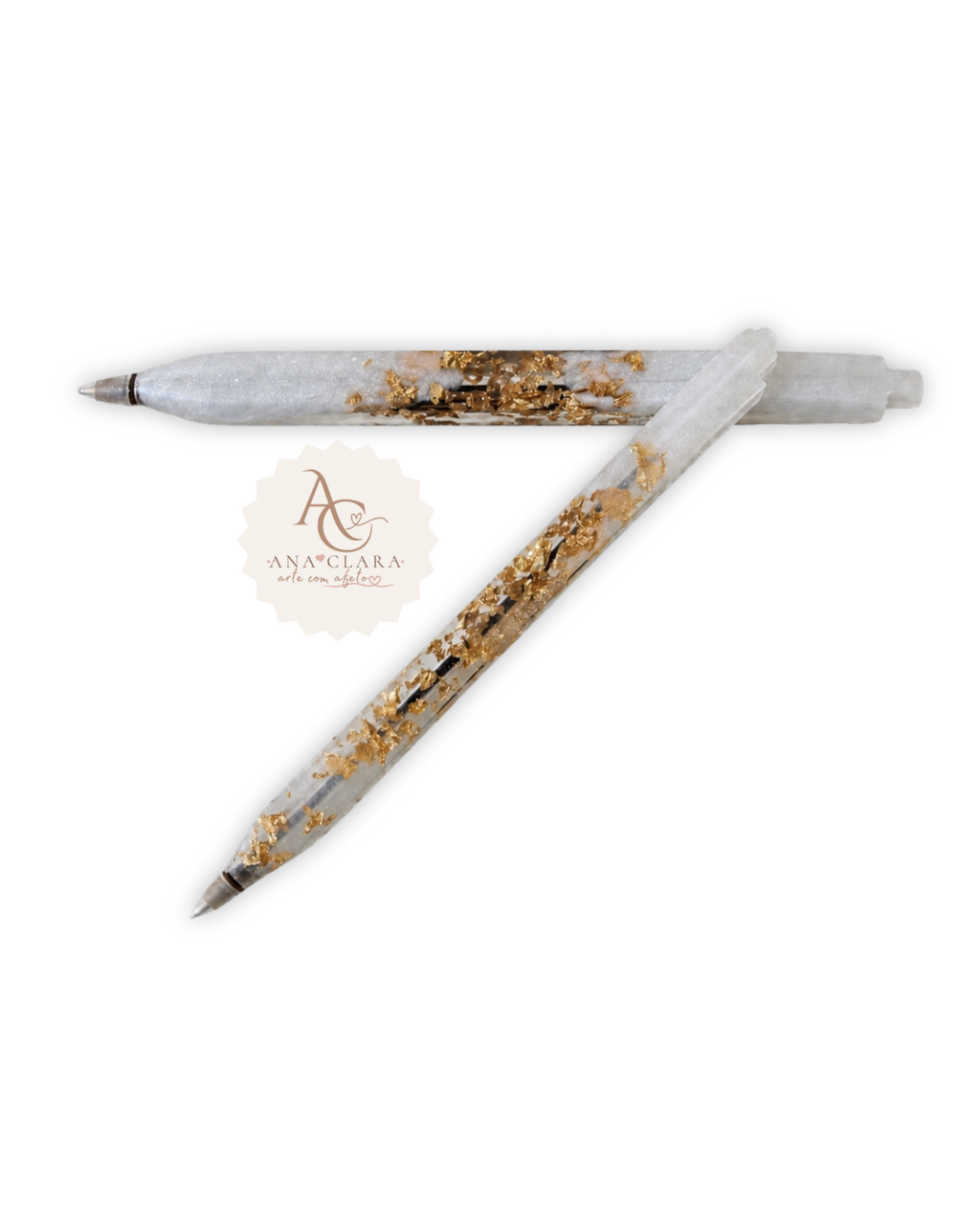 Caneta Resina de Ana Clara- Arte Com Afeto