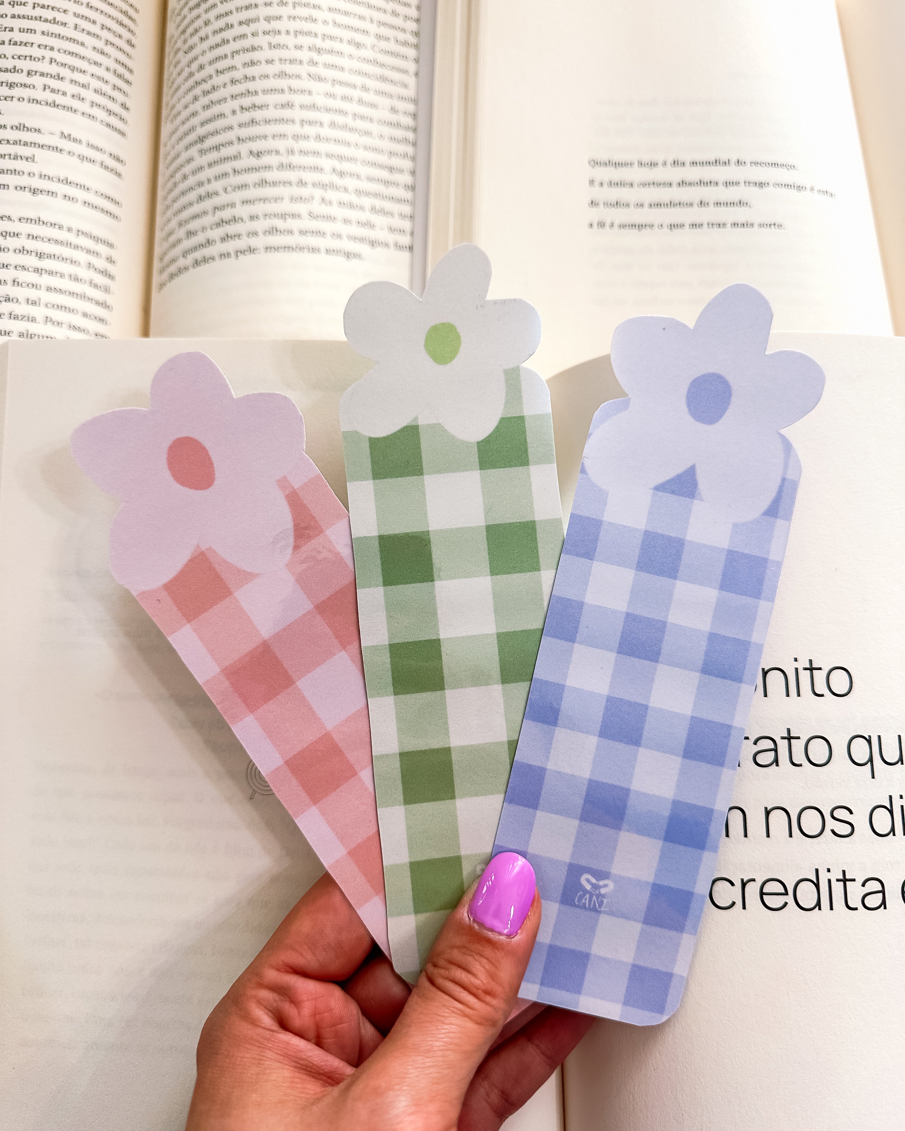 Marcador de Livro Flor