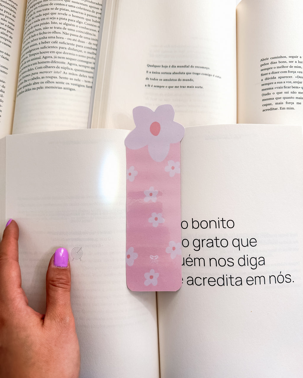 Marcador de Livro Flor