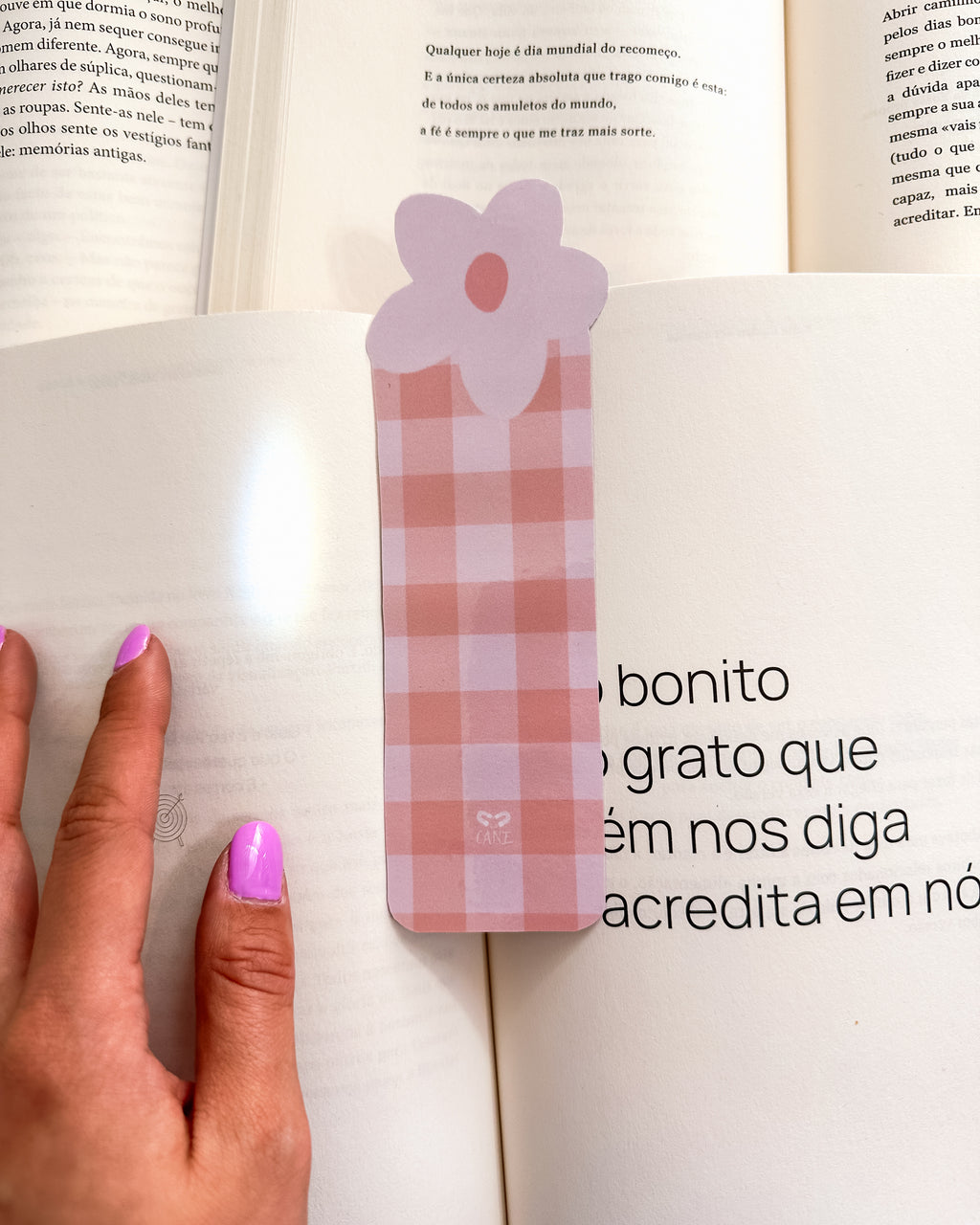 Marcador de Livro Flor