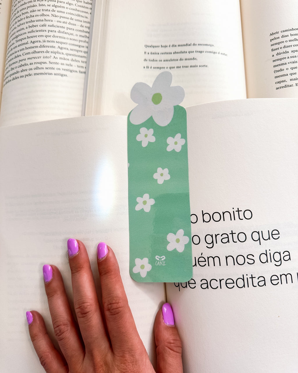 Marcador de Livro Flor
