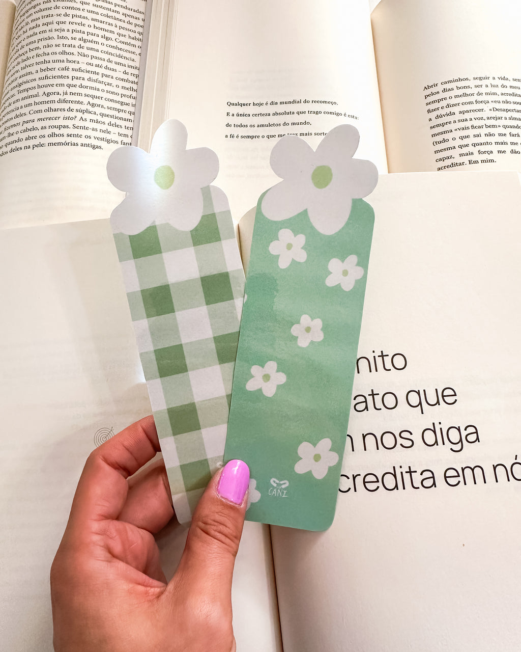 Marcador de Livro Flor