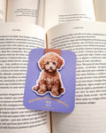 Marcador de Livro Magnético Poodle