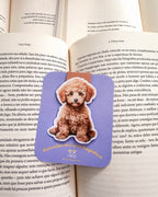 Marcador de Livro Magnético Poodle
