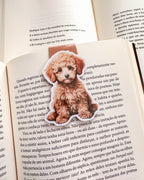 Marcador de Livro Magnético Poodle