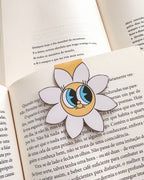 Marcador de Livro Magnético Flor