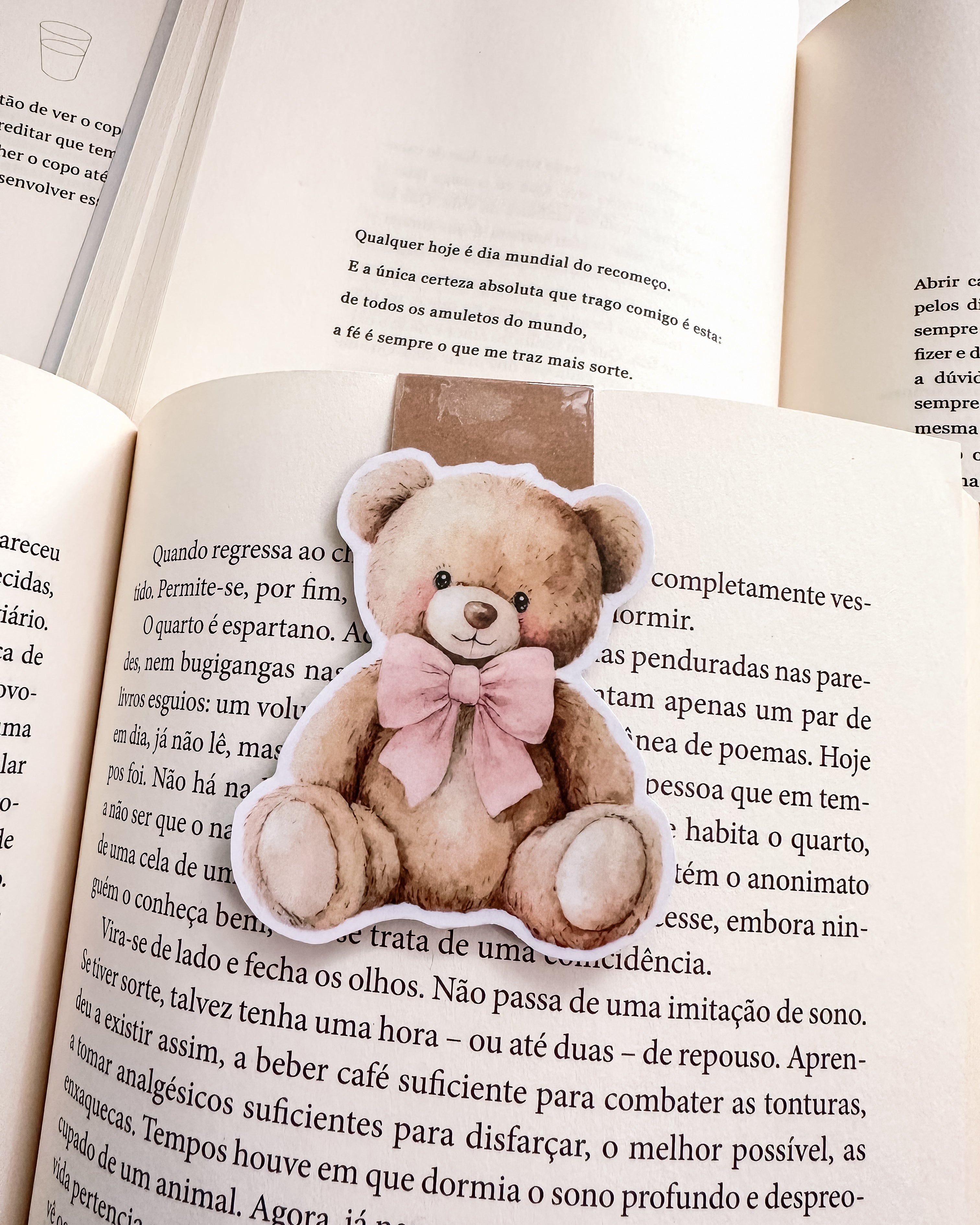 Marcador de Livro Magnético Peluche