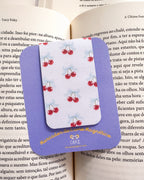 Marcador de Livro Magnético Cerejas