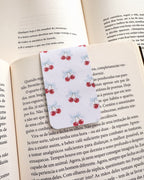 Marcador de Livro Magnético Cerejas
